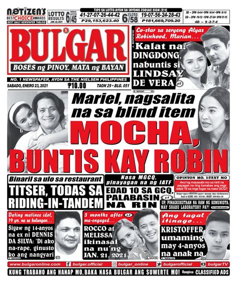 bulgar newspaper|Latest Philippine News, Trending Issues, Balita Online .
